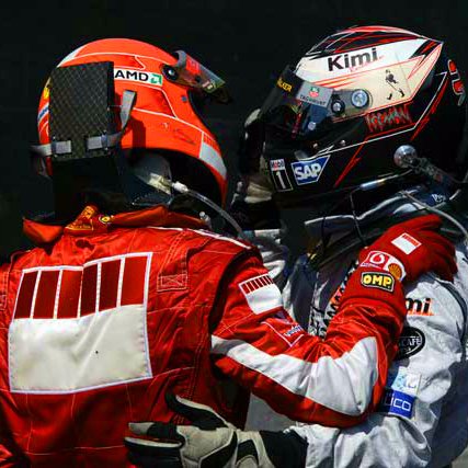 F1 Fan - Ferrari - Kimi #7 - Seb #5