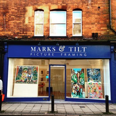 Marks & Tilt offer a bespoke picture framing service based in St Albans. Marks & Tilt also serves as a gallery space for new and established artists.