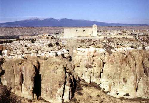 ACOMA PUEBLO, NM - "SKY CITY" - OLDEST CONTINUOUSLY INHABITED CITY IN THE WESTERN HEMISPHERE