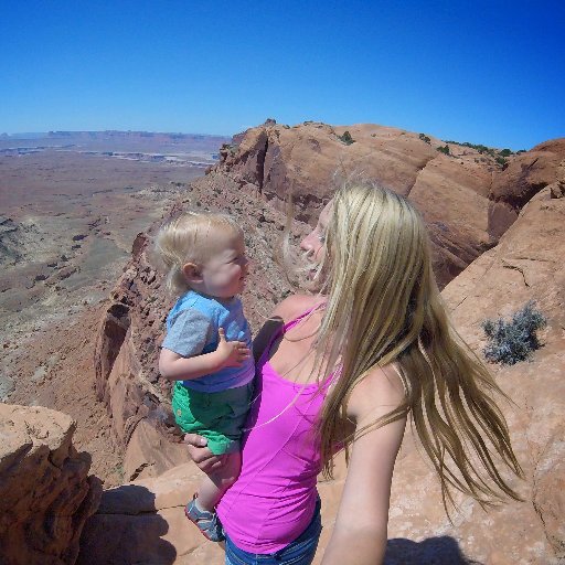 Raising my wild child in the mountains.