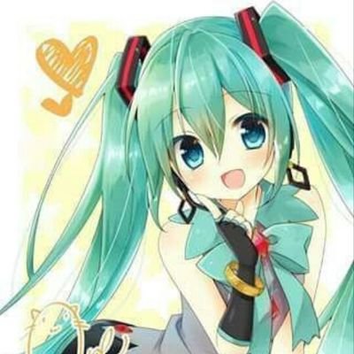 Hi! My name is Miku!
I like to watch anime and read manga! (I also like to listen to VOCALOID music.)