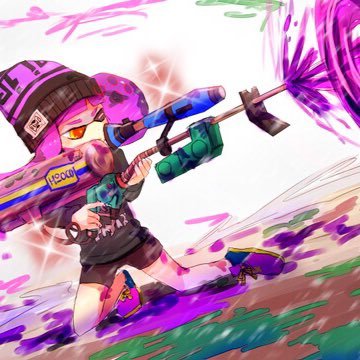 Twitter पर あんじ Anji 誰かリッター担いどるイカちゃん描いてくれ スプラトゥーン 3kスコープ スプラトゥーン イラスト