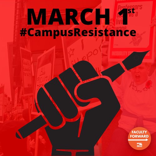 FacForwardChi's profile picture. Uniting all academic workers across the Chicagoland area  to advocate for a system of higher education that values instruction, faculty and students.