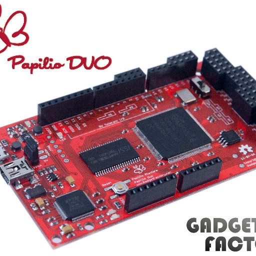 An FPGA board for Makers - Papilio makes it easy to put an FPGA in your creative arsenal! Tap into an FPGA without learning VHDL or Verilog. Just draw circuits!