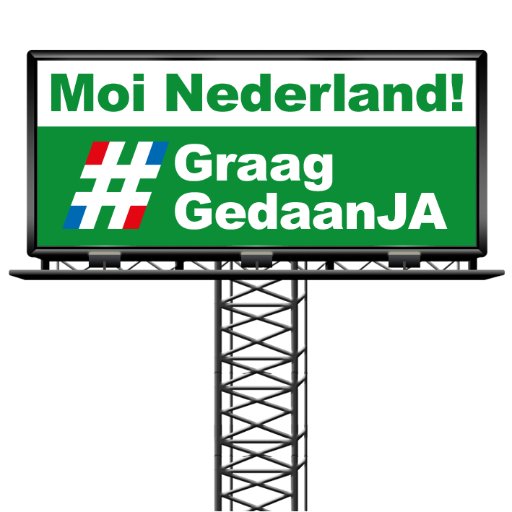 Moi Nederland, #GraagGedaanJa! Laten we de problemen snel oplossen en er wat moois van maken.