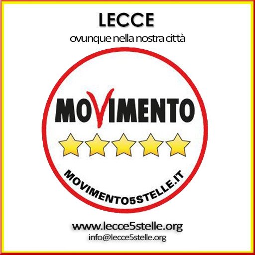 Pagina Twitter del Movimento 5 Stelle di Lecce