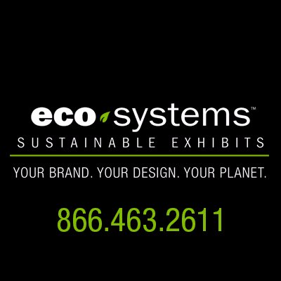 Eco-Systems Sustainable Exhibits designs distinctive, sustainable displays for tradeshows and events.