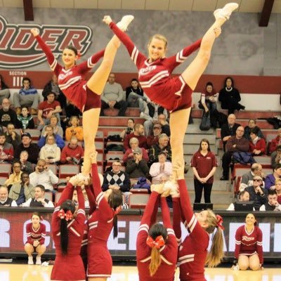 Instagram: rideruniversitycheer | Facebook: Rider University Cheerleading