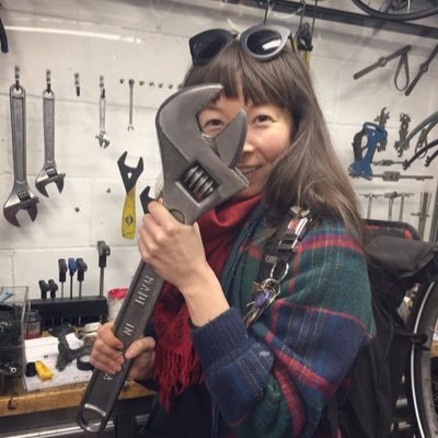 Director @LDNBikeKitchen // Author #HowToBuildABike// Chair @wccc_uk // @wheelsuckerspod stoker //Polish+Japanese+Californian Immigrant // Prosecco Proletariat