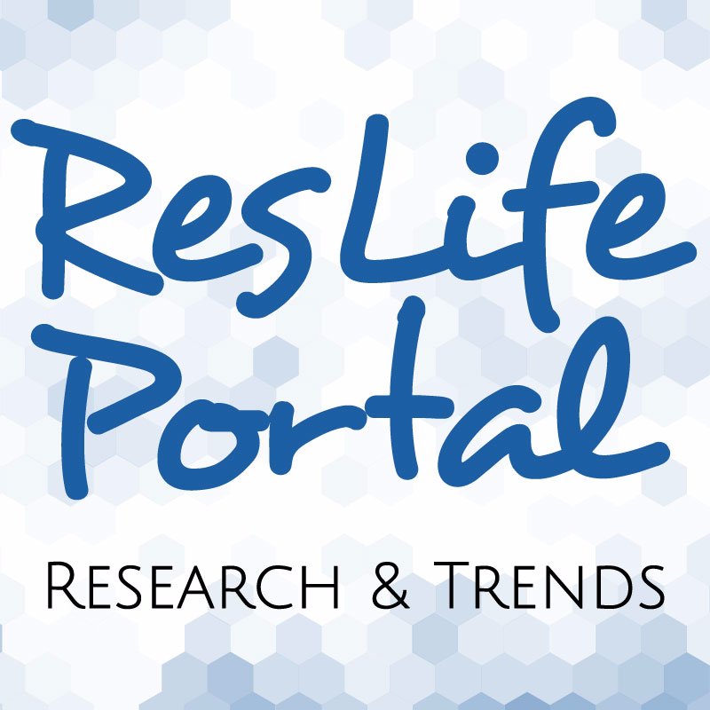 Research & Trends: data-driven insights from @ResLifePortal