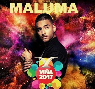 Fans del mejor @Maluma apoyando su presentación en el festival de los festivales jueves 24 de febrero usa el HT #MalumaEnViña2017