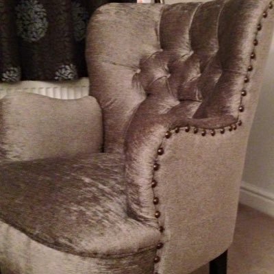 I have 20 years experience in upholstery and curtain making. I can recover most types of furniture, make curtains and blinds and even headboards...