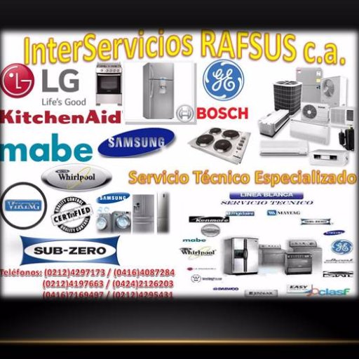 Reparación y Mantenimiento de Equipos de Cocinas Industriales, Equipos de Refrigeración, Reparación de Electrodomésticos, Línea Blanca, Artefactos Eléctricos