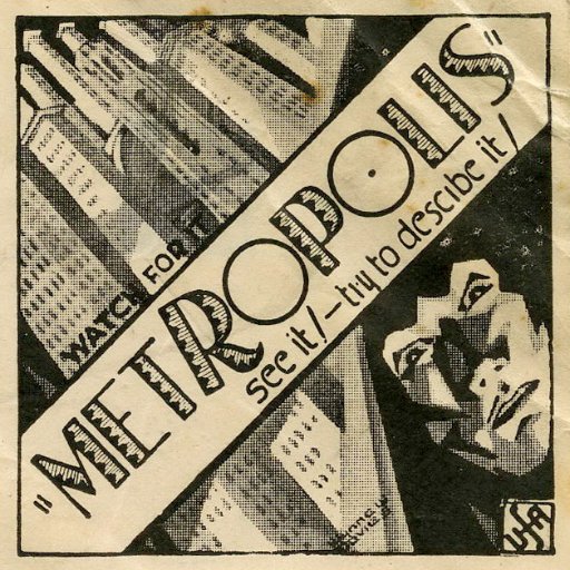 In association with #DMULocal and Phoenix Cinema, the Sentient Film Festival will be showing Fritz Lang's Metropolis (1927) at the St Mary de Castro on 22/03/17
