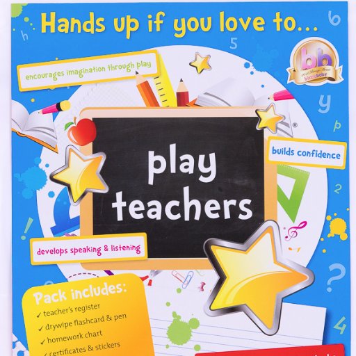 imagination has no limits with playteachers the award winning role play game for future mini-teachers.