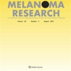 #Melanoma Research, #publishing experimental and clinical research to develop translational research. We're all about the research. Impact Factor: 2.381 😎