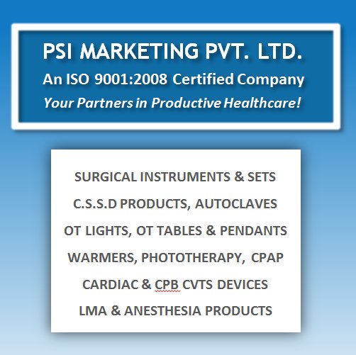 PSINAGPUR's profile picture. Surgical Instruments
Sterilization Equipment & Consumables
Hospital Furniture
Pediatric Equipment
Disposables & Consumables