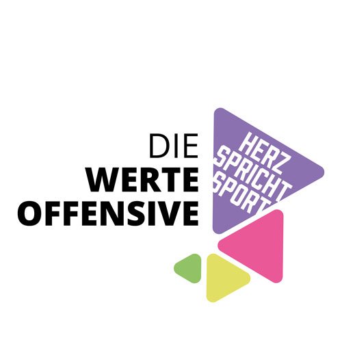 WIR SIND DAVON ÜBERZEUGT, DASS SPORT DEM MENSCHEN ZUM GUTEN DIENT - Mit der WERTEOFFENSIVE wollen wir eine neue Wertebewegung im Sport entfachen.