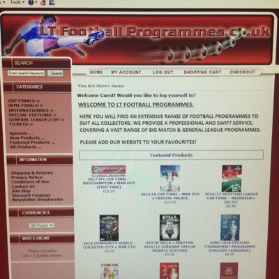 Suppliers of Official Big Match Football Programmes