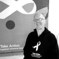 OBE(Equality) Founder White Ribbon Campaign UK, Co-found Male Allies Challenging Sexism, @MenVSexism Cosmo Ultimate Man of Year 2007, CoETaskForce End Violence.