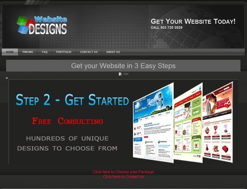 We specialize in web design, internet marketing, and programming. We can help you dominate your local market