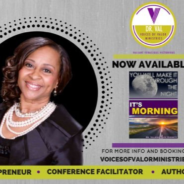 Senior Pastor, St. John CME, Winston-Salem, NC. Founder Voices of Valor Ministries and Author, You Will Make It Through The Night; It's Morning
