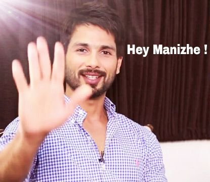 Please send your handmade to us in direct massage , We'll tweet them to @Shahidkapoor | Admin : @Manizhesk