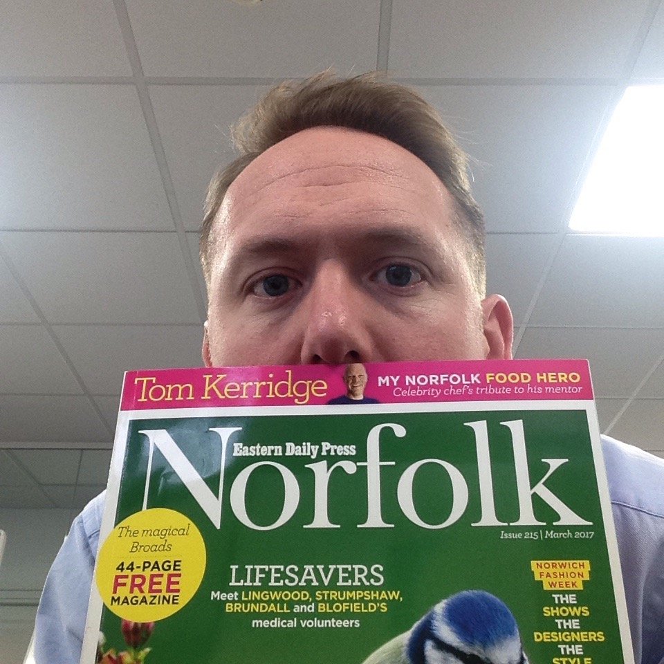Hi I am Greg, Account Manager for the EDP Norfolk magazine. Let me help promote and build your business, through our print & digital platforms.