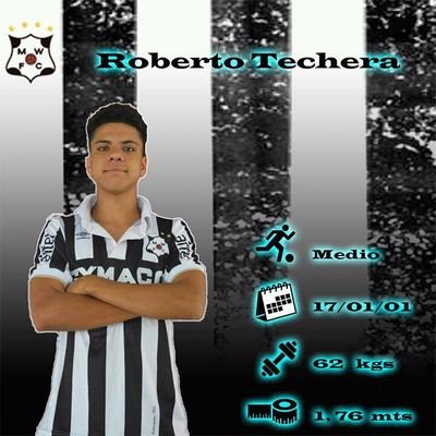 techera_5's profile picture. Jugador de MWFC□■⚽


Futbol⚽😍