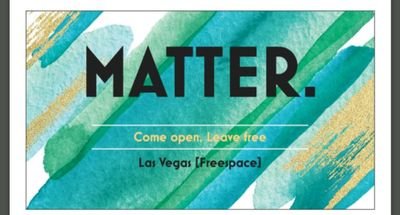 MATTER. is a [Freespace] for artist to express and collaborate their passion through education and innovation.