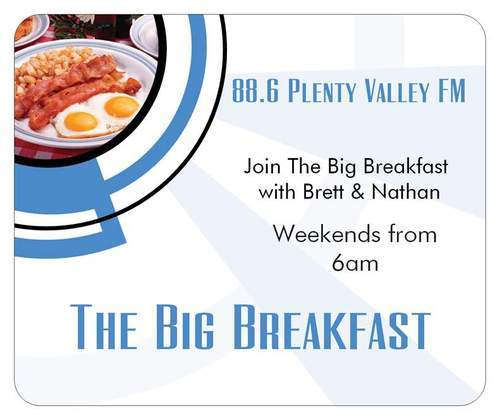 wake up with Brett & Nathan! 
News, Weater, Traffic, Weather, Market, Garage Sales, Events, PoliceWatch
Today's Best Music Variety
Saturday & Sunday from 6am