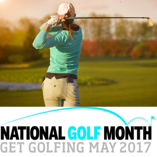 ⛳️Teeing off with National Golf Month in 2017. We're encouraging women & girls to take up the game this May! #GirlsGetGolfing⛳️