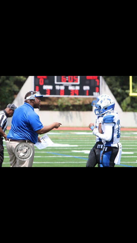 High school football coach Chauncey Prather. Current offensive coordinator at Washington High School in Atlanta, Ga. #Love What U Do And Do What u Love!🏈