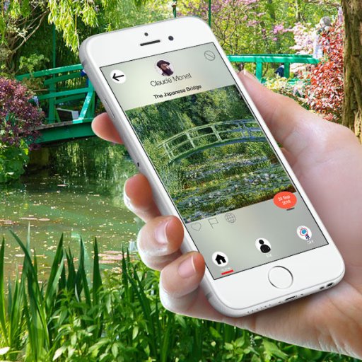 DintGallery is a virtual gallery that allows artists to display their work on locations of their choice. The displayed work is seen on phones on location.