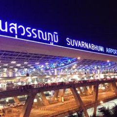 Thailand's leading airport - Bangkok Suvarnabhumi Airport.