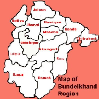Bundelkhand In Mp Map Bundelkhand Rajya (@Bundelkhandrajy) / Twitter