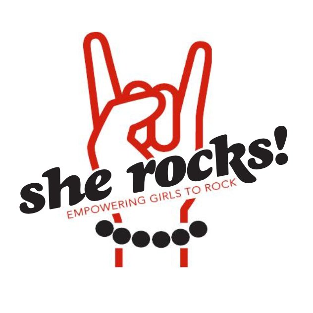 She Rocks is a non-profit organization that encourages girls to play 