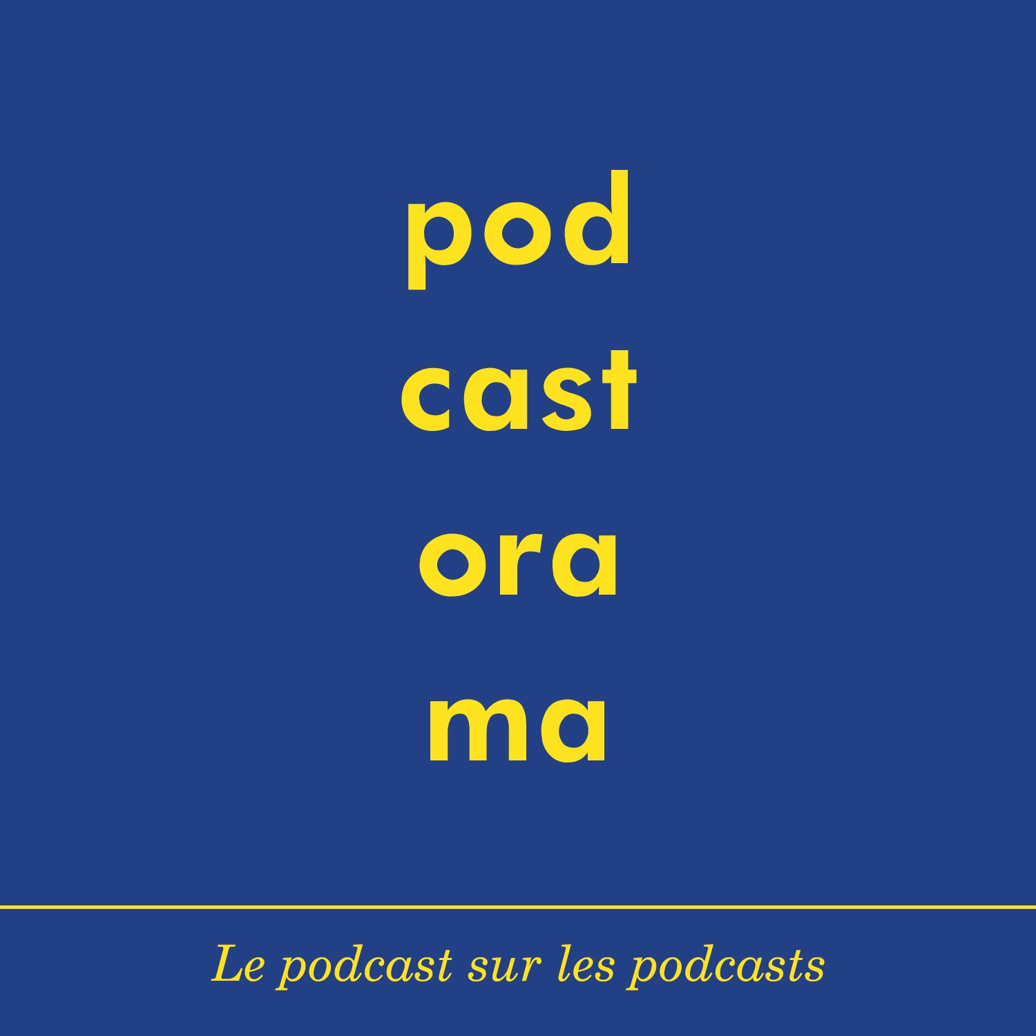 Podcastorama, c'est le podcast qui vous présente d'autres podcasts. Animé par @FlavienM_.