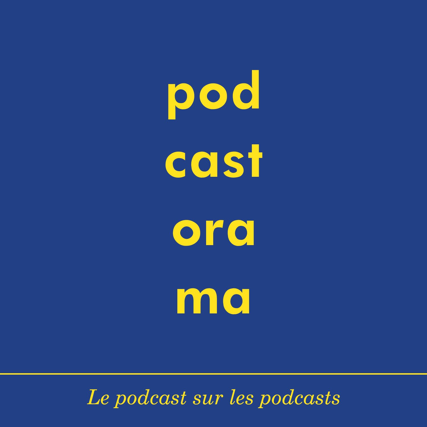 Podcastorama, c'est le podcast qui vous présente d'autres podcasts. Animé par @FlavienM_.