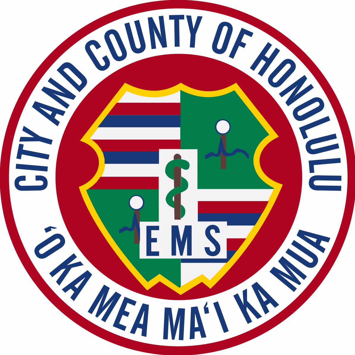 City and County of Honolulu Emergency Medical Services Divison.
'O Ka Mea Ma'i Ka Mua, 