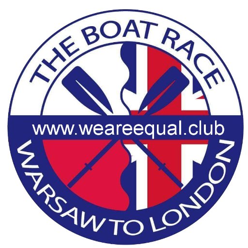 We_AreEqual's profile picture. We are former lifeguards, Kris and Piotr, and we are rowing from Poland to England to pass the message "We Are Equal”, collecting the money for the charities.