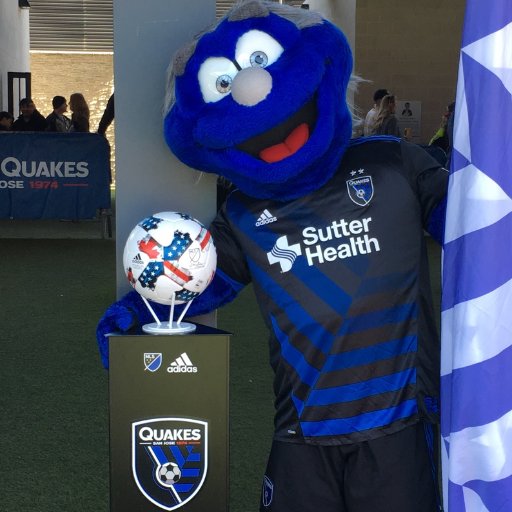 Official account of Q, mascot of the San Jose Earthquakes. #Quakes74