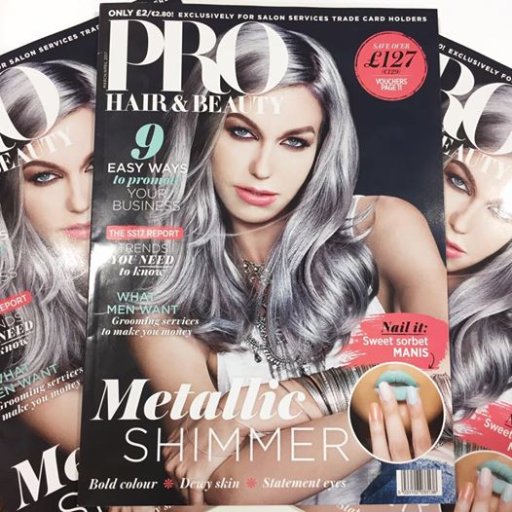 From the experts @SalonServicesUK, PRO Hair & Beauty mag covers everything from hot hair trends to the latest beauty news & the most creative nail techniques.
