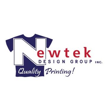 NewTek Design Group offers quality custom printing (screen printing as well as dye-sublimation) and embroidery services.