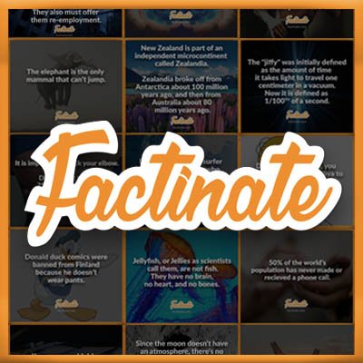 Factinate is a fact website dedicated to sharing fun facts and Lifestyle content about everything!

Got fact game? Email us - Contribute@factinate.com