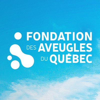 aveuglesqc's profile picture. La Fondation des Aveugles du Québec s'est donné comme rôle d'aider les personnes malvoyantes à mener la vie la plus autonome et active possible.