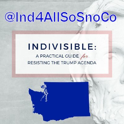 Indivisible group based in South Snohomish County, WA. Bothell, Edmonds, Everett, Lynnwood, and Millcreek.  We have members from WA-01, WA-02, and WA-07.