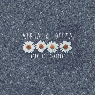 AlphaXiDeltaIU's profile picture. Alpha Xi Delta at Indiana University