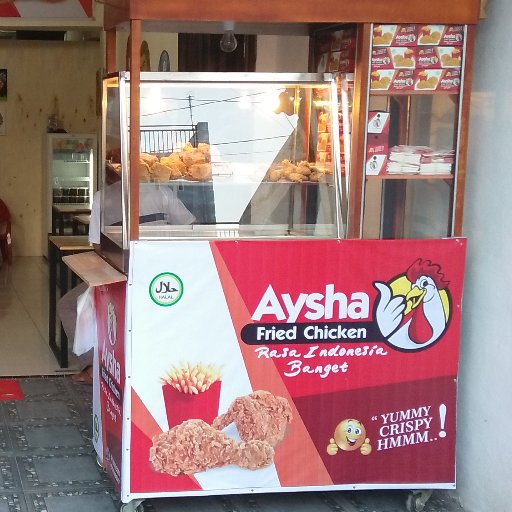 AYSHA Fried Chicken adalah resto tempat makan spesial Ayam Goreng yang renyah, krispi, gurih dan lezat... Harga lebih murah dari yg lain. Lokasi di Medan-SUMUT.