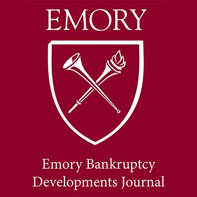 The Emory Bankruptcy Developments Journal provides a forum for research, debate, and information for practitioners, scholars, and the public.